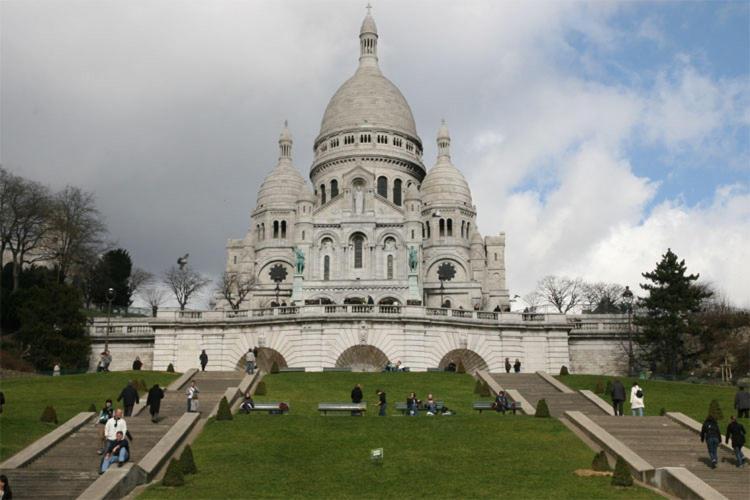 Appartamento Studyo Cosy 400 Metre Sacre Ceour Parigi Esterno foto