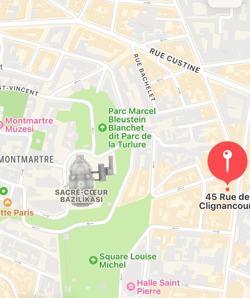 Appartamento Studyo Cosy 400 Metre Sacre Ceour Parigi Esterno foto